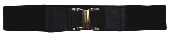 Molly Bracken Damen Taillen Gürtel SLS737E16, schwarz, Gr. 80
